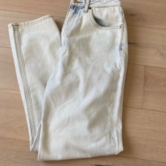 Sandro Bleached Straight Leg Jeans - Picture 6 of 8
